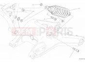 DUCATI 2015 Scrambler Classic REAR SUSPENSION