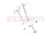 TRIUMPH Tiger 850 Sport Rear Brake Master Cylinder Assy