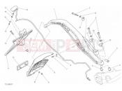 DUCATI Scrambler Cafe Racer PLATE HOLDER