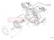 DUCATI Scrambler Cafe Racer GENERATOR COVER