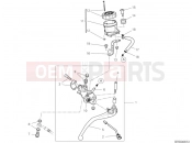 DUCATI Scrambler Cafe Racer FRONT BRAKE PUMP
