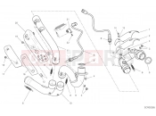 DUCATI Scrambler Cafe Racer EXHAUST PIPE ASSY