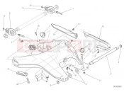 DUCATI Scrambler Cafe Racer REAR SWINGING ARM
