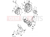 YAMAHA YZF 600 R Thundercat YZF600R YZF600RNC (5AHA) 2001 CRANKCASE COVER 1