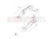 YAMAHA YZF 600 R Thundercat YZF600R YZF600RNC (5AHA) 2001 SIDE COVER
