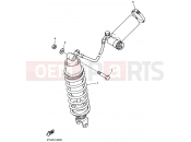 YAMAHA YZF 600 R Thundercat YZF600R YZF600RNC (5AHA) 2001 REAR SUSPENSION
