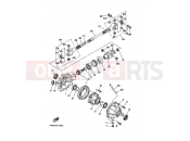 YAMAHA YFM 350 Wolverine YFM350FW-X YFM35FXK WOLVERINE 350 (4KBA) 1998 FRONT DIFFERENTIAL