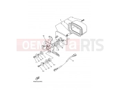 YAMAHA YFM 350 Wolverine YFM350FW-X YFM35FXK WOLVERINE 350 (4KBA) 1998 TAILLIGHT 2
