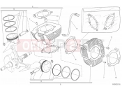 DUCATI 2018 Scrambler Icon CYLINDERS - PISTONS