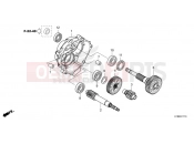 HONDA Forza 350 (NSS350AR) 2024 E-17-10 TRANSMISSION