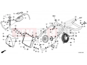 HONDA Forza 350 (NSS350AR) 2024 F-43 RADIATOR