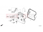 HONDA Forza 350 (NSS350AR) 2024 E-2 CYLINDER HEAD COVER