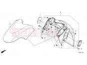 HONDA Forza 350 (NSS350AR) 2024 F-11 FRONT FENDER