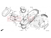 HONDA Forza 350 (NSS350AR) 2024 F-16 LUGGAGE BOX