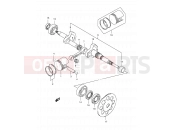SUZUKI AE50R X (1999) Sepia 4 - CRANKSHAFT