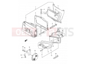 SUZUKI AE50R X (1999) Sepia 17 - HEADLAMP - FRONT TURNSIGNAL
