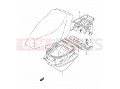 SUZUKI AE50R X (1999) Sepia 27 - UPPER COVER