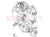 YAMAHA XV 750 Virago XV750J VIRAGO 750 (3JLS) 1997 INTAKE