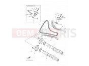 YAMAHA MT-09 FJ-09 MT09TRA FJ09F (2SC5) 2015 CAMSHAFT & CHAIN