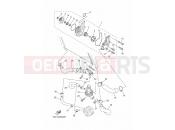 YAMAHA MT-09 FJ-09 MT09TRA FJ09F (2SC5) 2015 WATER PUMP