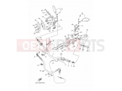 YAMAHA MT-09 FJ-09 MT09TRA FJ09F (2SC5) 2015 STEERING HANDLE & CABLE