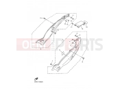 YAMAHA YZF 600 R Thundercat YZF600R YZF600RTC YZF600R (5AHJ) 2005 SIDE COVER