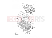 YAMAHA XJR 1300 XJR1300 XJR1300T XJR1300 (5WMC) 2005 CYLINDER HEAD