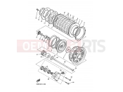 YAMAHA XJR 1300 XJR1300 XJR1300T XJR1300 (5WMC) 2005 CLUTCH