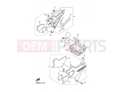 YAMAHA XJR 1300 XJR1300 XJR1300T XJR1300 (5WMC) 2005 SIDE COVER