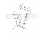 YAMAHA XJR 1300 XJR1300 XJR1300T XJR1300 (5WMC) 2005 STEERING