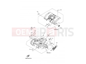 YAMAHA YFM 450 Kodiak YFM450FWAN YFM45FAV KODIAK 450 OUTDOORSMAN (1D9F) 2006 EMBLEM & LABEL 1