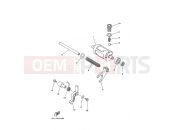 YAMAHA YFM 400 Kodiak YFM400FWAN YFM4FAT KODIAK 400 4WD (1P11) 2005 SHIFT CAM & FORK