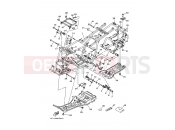 YAMAHA YFM 400 Kodiak YFM400FWAN YFM4FAT KODIAK 400 4WD (1P11) 2005 FRAME