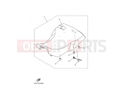 YAMAHA YFM 400 Kodiak YFM400FWAN YFM4FAT KODIAK 400 4WD (1P11) 2005 SEAT
