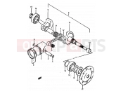 SUZUKI AH100 T (1996) Address 4 - CRANKSHAFT