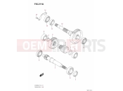 SUZUKI UH 200 Burgman (WC90) M0 (2020) 211A - GEARBOX (2)