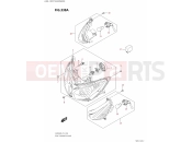 SUZUKI UH 200 Burgman (WC90) M0 (2020) 338A - FRONT HEADLIGHT