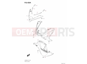 SUZUKI UH 200 Burgman (WC90) M0 (2020) 435A - FRONT LEG PANEL