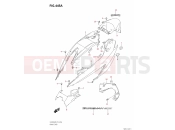 SUZUKI UH 200 Burgman (WC90) M0 (2020) 445A - FRAME PANEL