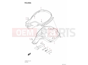 SUZUKI UH 200 Burgman (WC90) M0 (2020) 456A - HELMET BOX