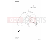 SUZUKI UH 200 Burgman (WC90) M0 (2020) 460B - FRONT FENDER