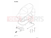 SUZUKI UH 200 Burgman (WC90) M0 (2020) 505A - SEAT
