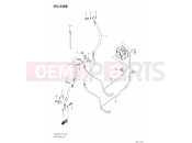 SUZUKI UH 200 Burgman (WC90) M0 (2020) 536B - FRONT BRAKE LINE