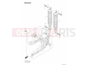 SUZUKI UH 200 Burgman (WC90) M0 (2020) 541A - REAR SWING ARM