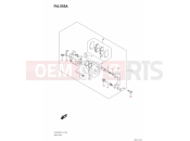 SUZUKI UH 200 Burgman (WC90) M0 (2020) 555A - REAR BRAKE CALIPER