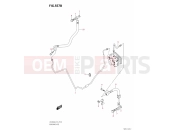 SUZUKI UH 200 Burgman (WC90) M0 (2020) 557B - REAR BRAKE HOSE