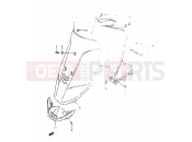 SUZUKI AH100 T (1996) Address 28 - FRONT LEG SHIELD