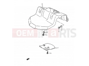 SUZUKI AH100 T (1996) Address 31 - FRONT FENDER
