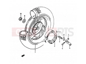 SUZUKI AH100 T (1996) Address 39 - REAR WHEEL