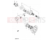 SUZUKI AH75 N (1992) Address (E01,E02,E04,E21,E24) 4 - CRANKSHAFT